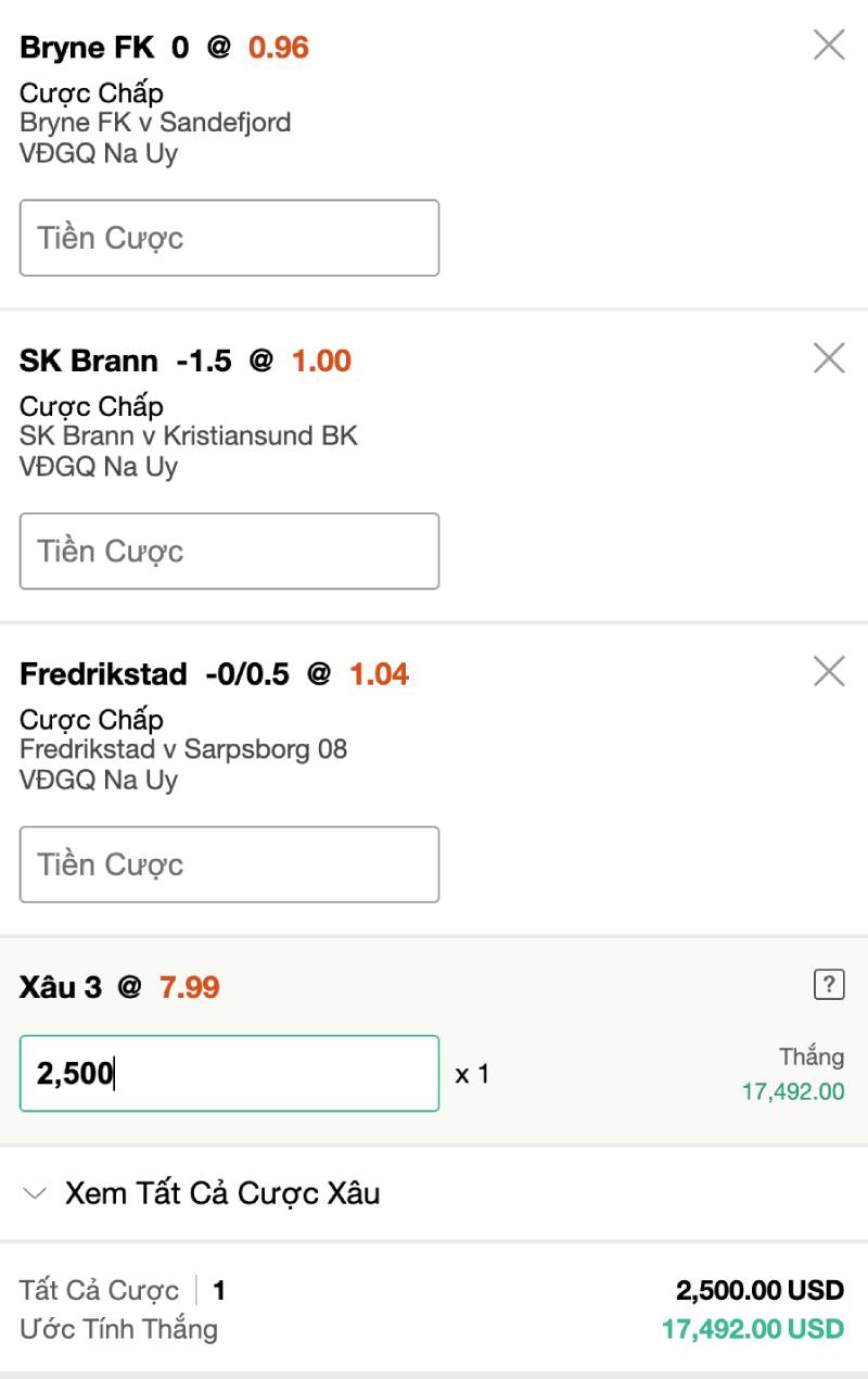 Tính kèo xiên châu Á (Asian Handicap) và tài/xỉu