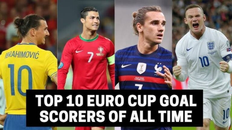 Top 8 Cau Thu Ghi Nhieu Ban Thang Nhat Lich Su Euro